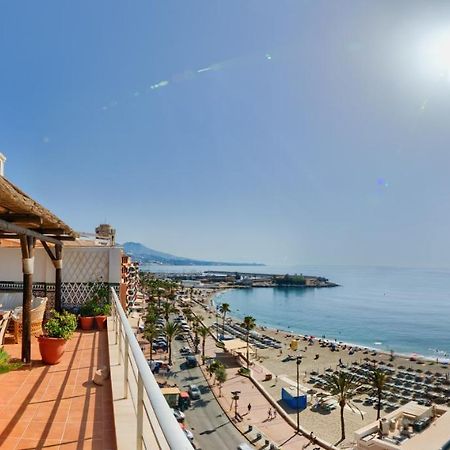 Holidays2Fuengirola Duplex With Stunning Sea View, Terraces,1St Line Beside Port Eksteriør billede