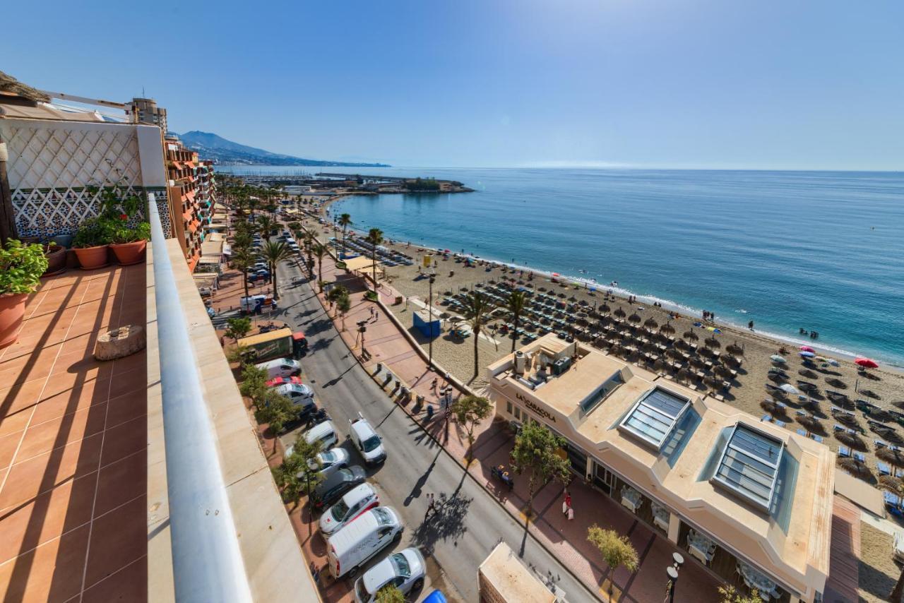 Holidays2Fuengirola Duplex With Stunning Sea View, Terraces,1St Line Beside Port Eksteriør billede